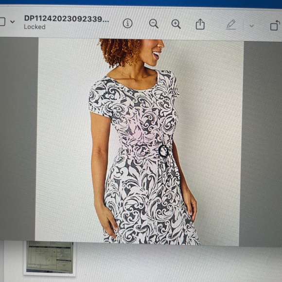 Gorgeous Dress by Perceptions New York Size M - Picture 1 of 8